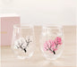 Japan Coring Change Sakura Whisky Parir Glass（Gift Box）