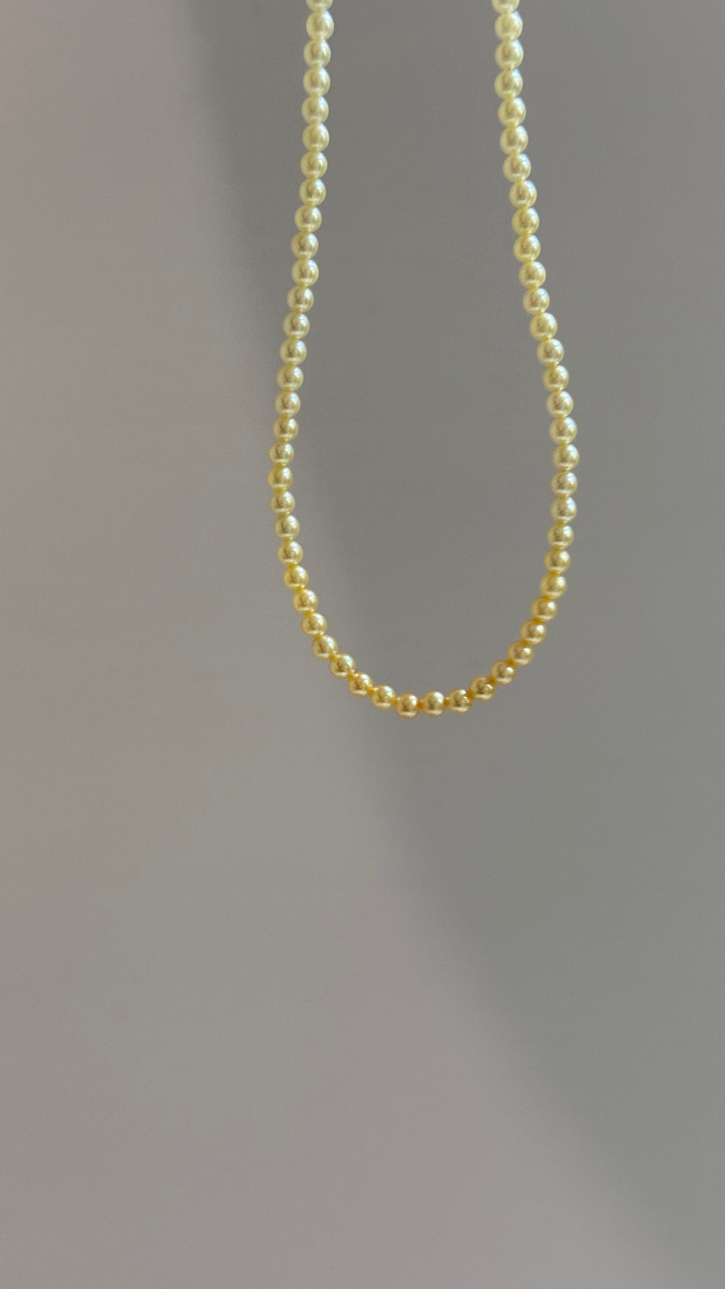 羽金黄渐变小米珠3-3.5mm
