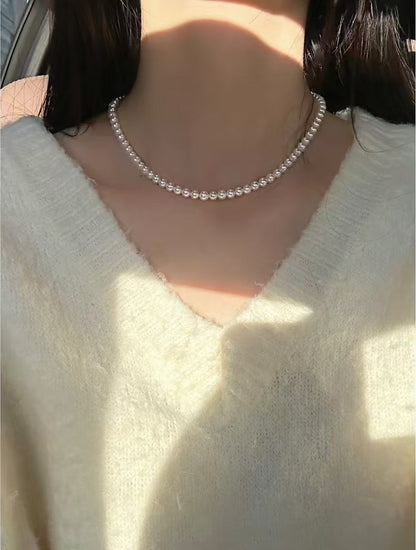 Akoya  Rose 大证书小米珠 4.5-5mm