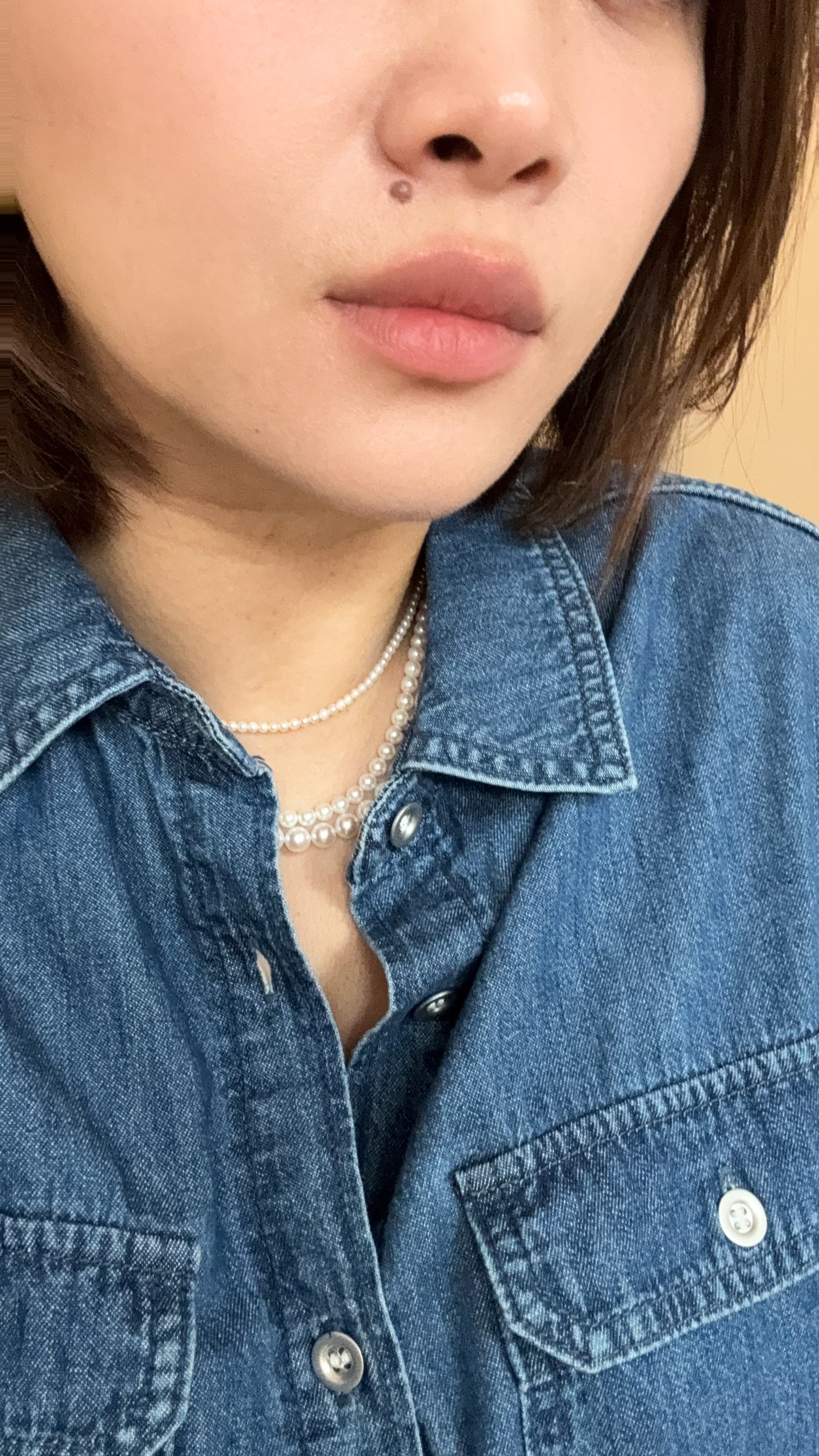 akoya海水珍珠6.5-7mm. 耳钉 7-7.5mm 套盒