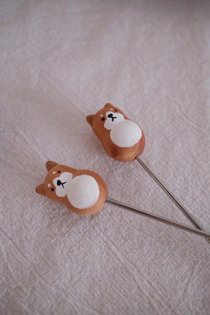 Japan plumpy Dessert Animal Spoon & Fork （ 勺子& 叉子）