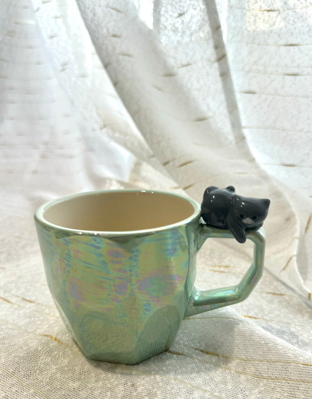 Japan Decole Jare cat Ruster Mugcupじゃれ猫ラスターマグ(Gift Box)