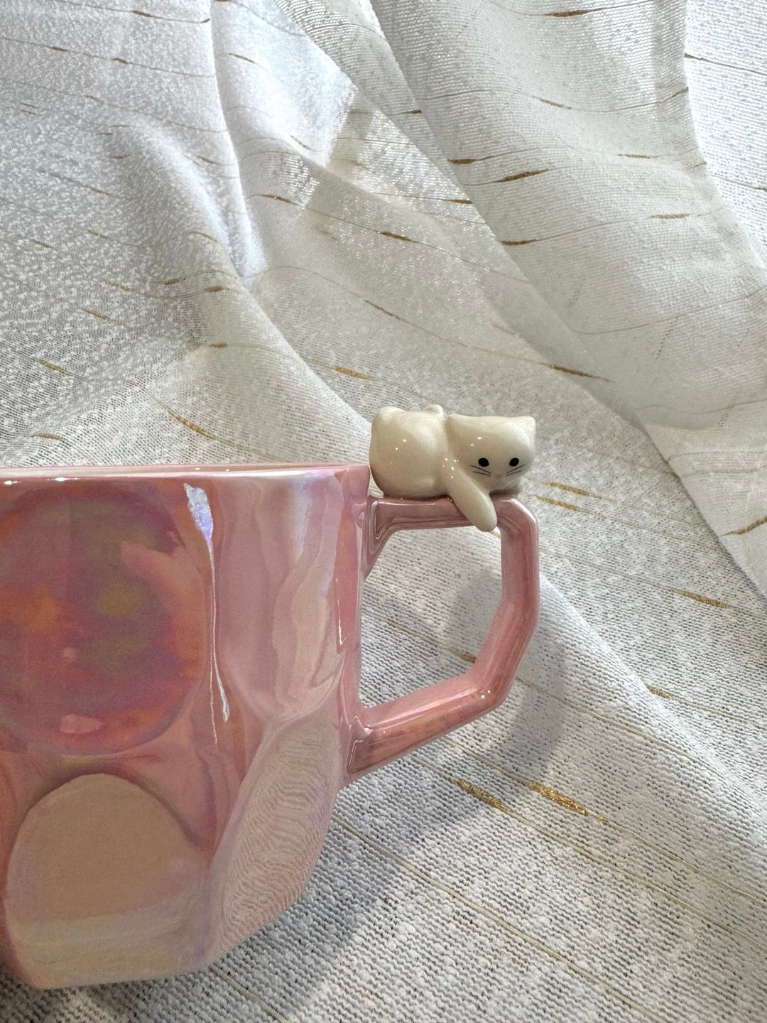 Japan Decole Jare cat Ruster Mugcupじゃれ猫ラスターマグ(Gift Box)