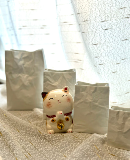 金铃铛招财猫存钱罐