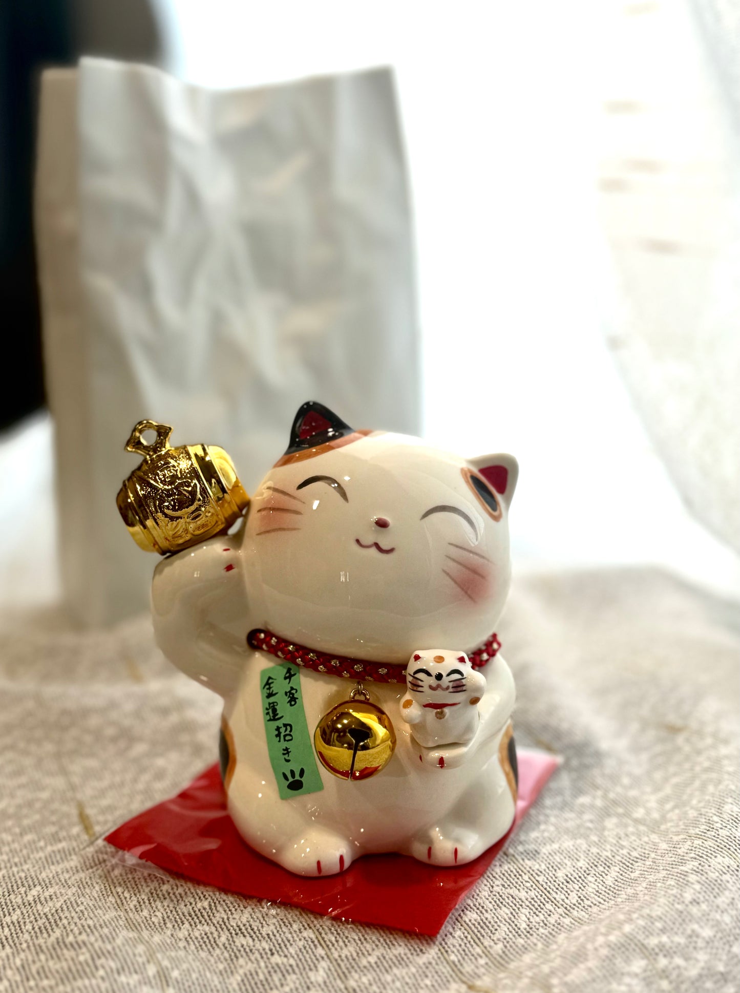 金小槌招财猫存钱罐