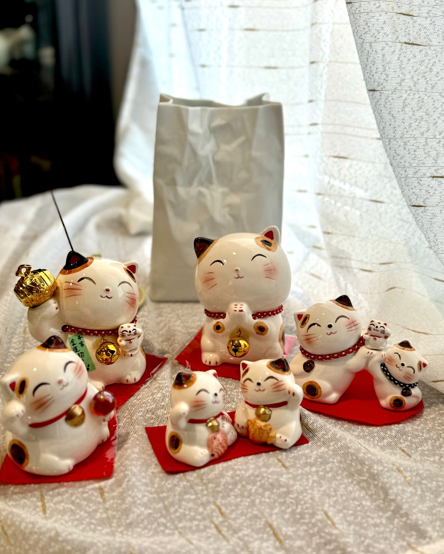 金小槌招财猫存钱罐