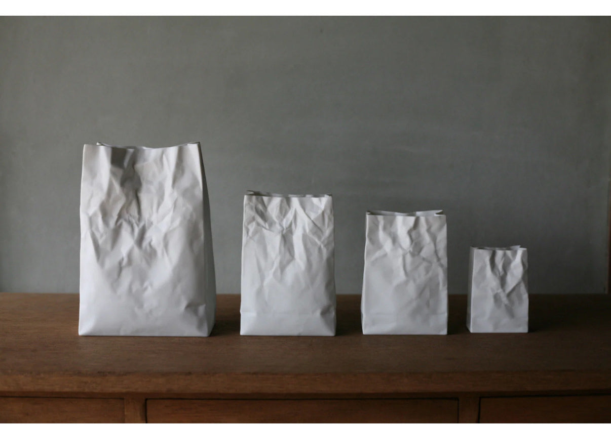 Makoto Komatsu Crinkle Vase （Gift Box） 小松 誠褶皱系列