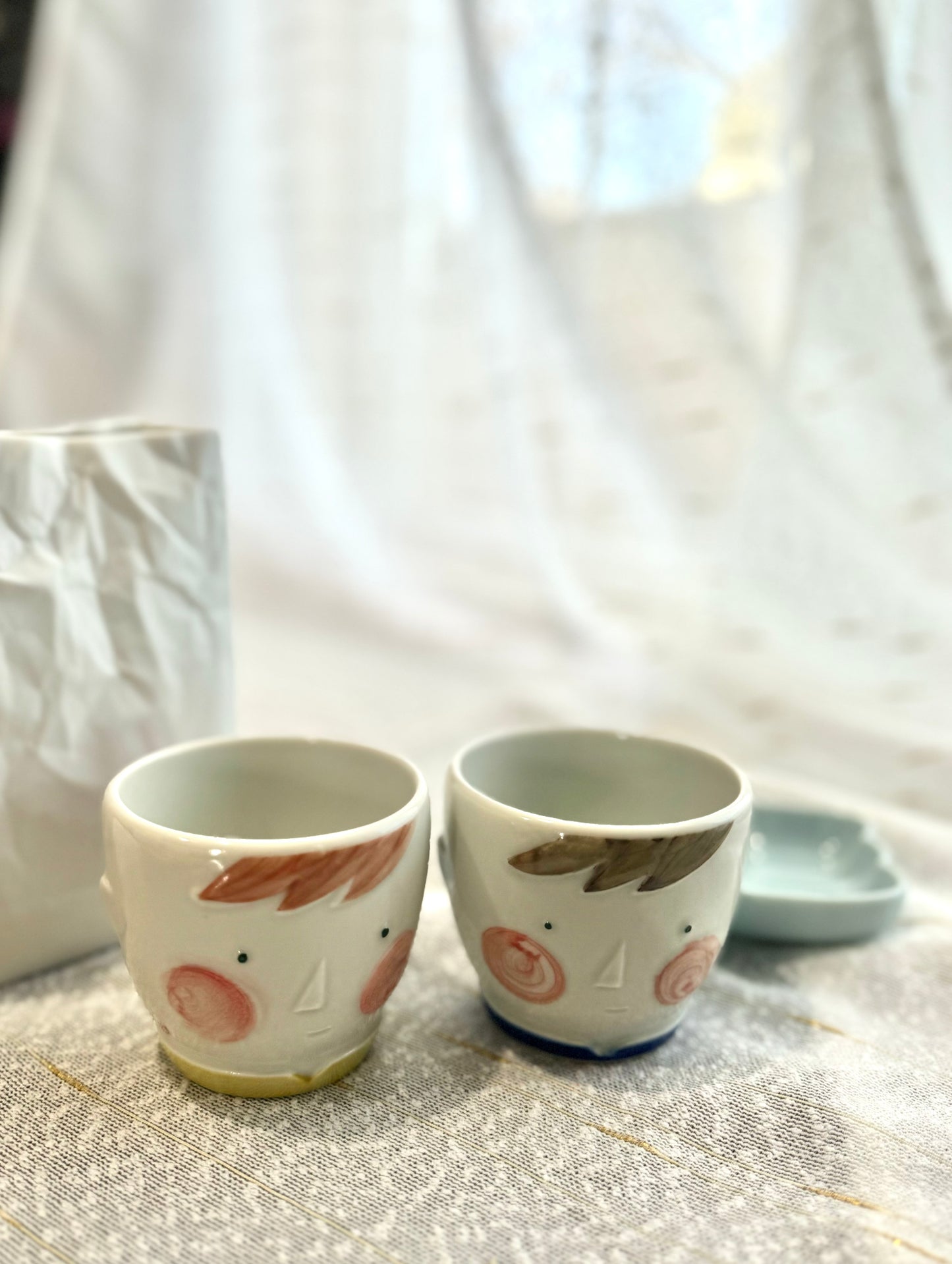 Tikuda Yuko kids plate /cup(Gift Box)