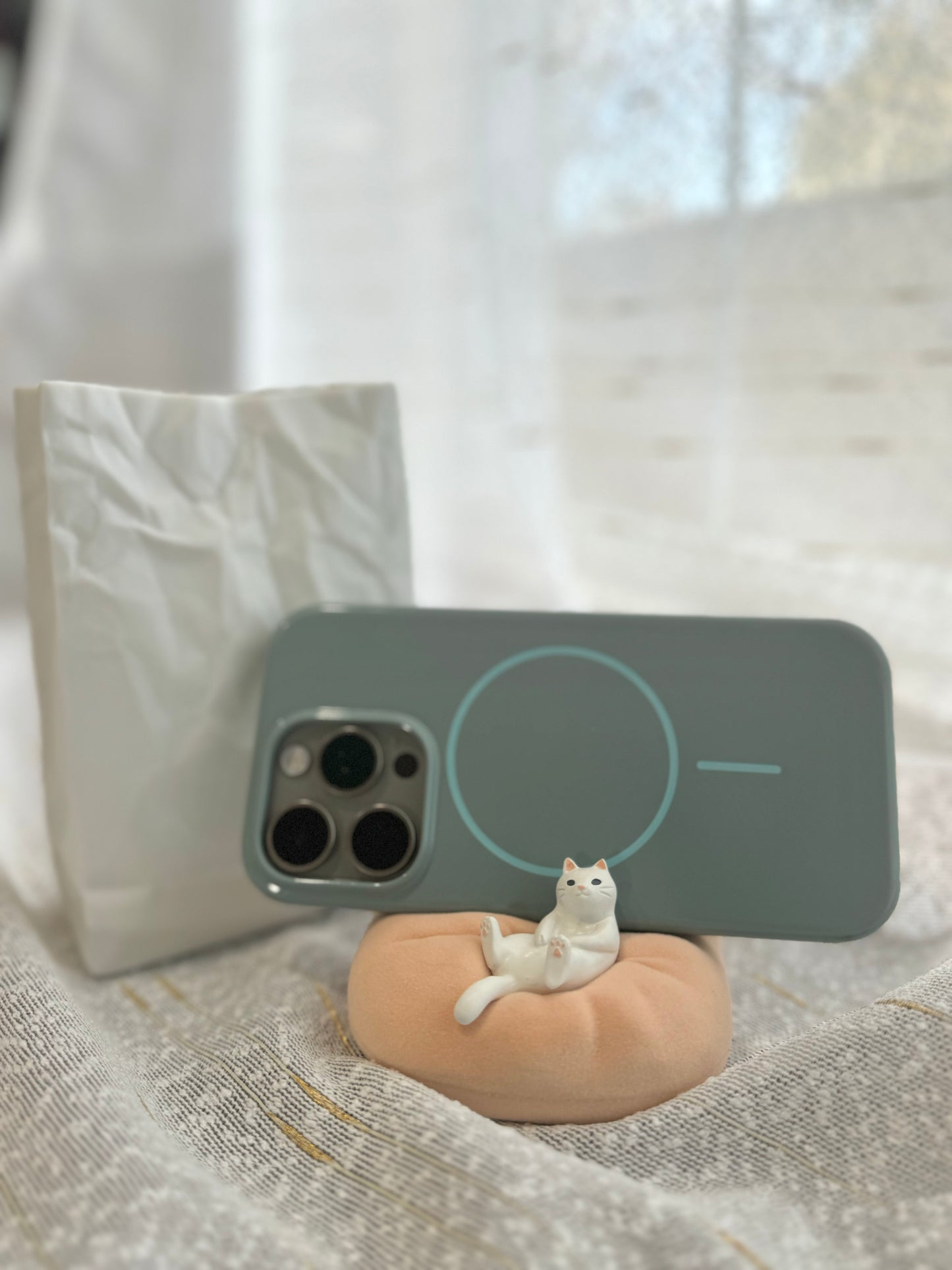 smartphone くつろぎねこ（手机架）